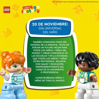 DÍA UNIVERSAL DEL NIÑO EN NUESTRA LEGO FAN FACTORY