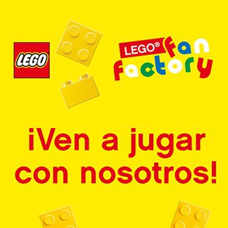 ¡VEN A JUGAR A NUESTRA LEGO FAN FACTORY!