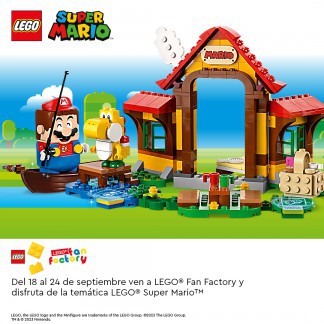 TEMÁTICA PUNTUAL DE SÚPER MARIO EN NUESTRA LEGO FAN FACTORY