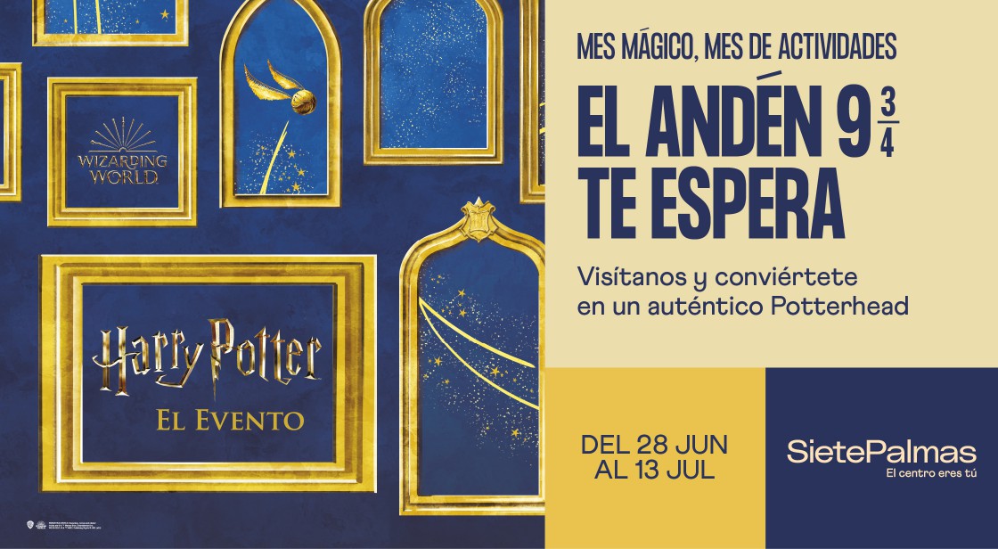 DISFRUTA DE NUESTRO ANIVERSARIO CON HARRY POTTER