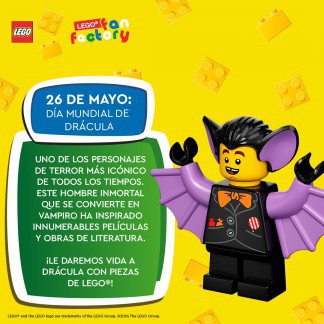 CELEBRA EL DÍA MUNDIAL DE DRÁCULA EN NUESTRA LEGO FAN FACTORY