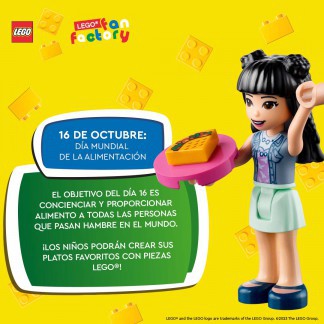 DÍA MUNDIAL DE LA ALIMENTACIÓN EN NUESTRA LEGO FAN FACTORY