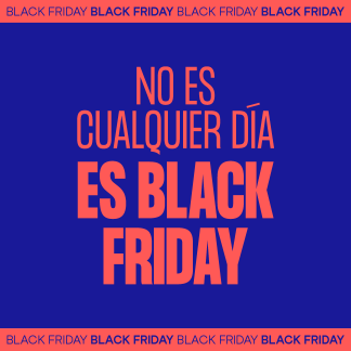 No es cualquier día, es Black Friday