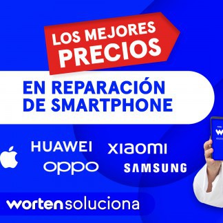 WORTEN SOLUCIONA: LOS MEJORES PRECIOS EN REPARACIÓN DE SMARTPHONE
