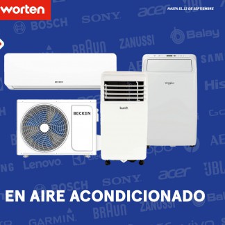 WORTEN: LOS MEJORES PRECIOS EN AIRE ACONDICIONADO