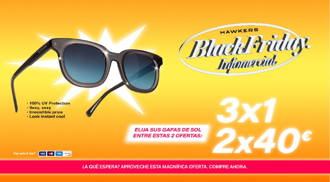 BLACK FRIDAY HAWKERS: SELECCIÓN DE PRODUCTO 2X40€ O 3X1