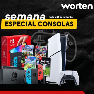 WORTEN: SEMANA ESPECIAL CONSOLAS